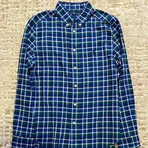 Ralph Lauren Boys Plaid Button Down